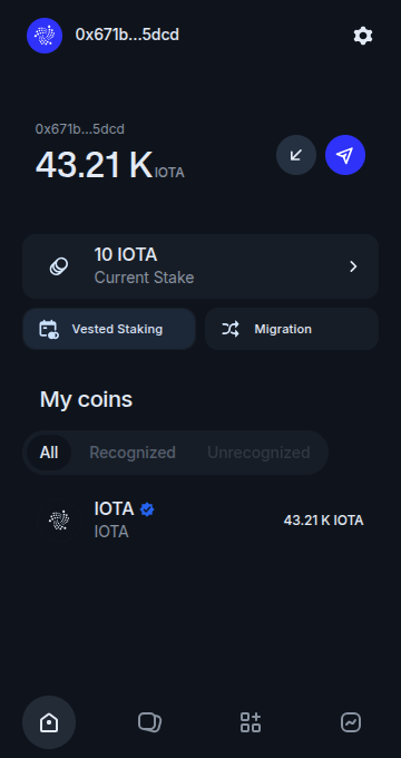 Migration Button